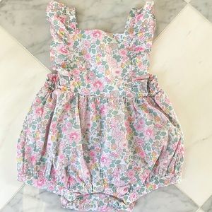 Jacadi Pink Liberty Romper Sz 18